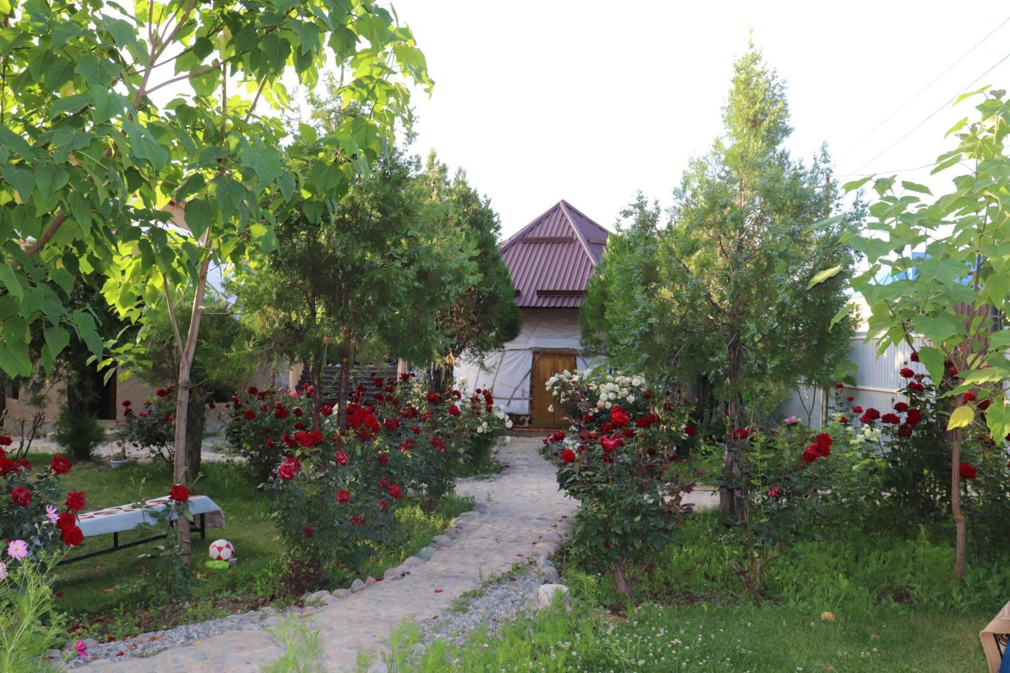 Happy Nomads Yurts & Hostel คาราโคล ภายนอก รูปภาพ